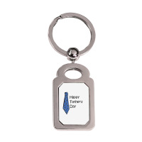 Happy Father's Day Silver Rectangle Keychain | Artistshot