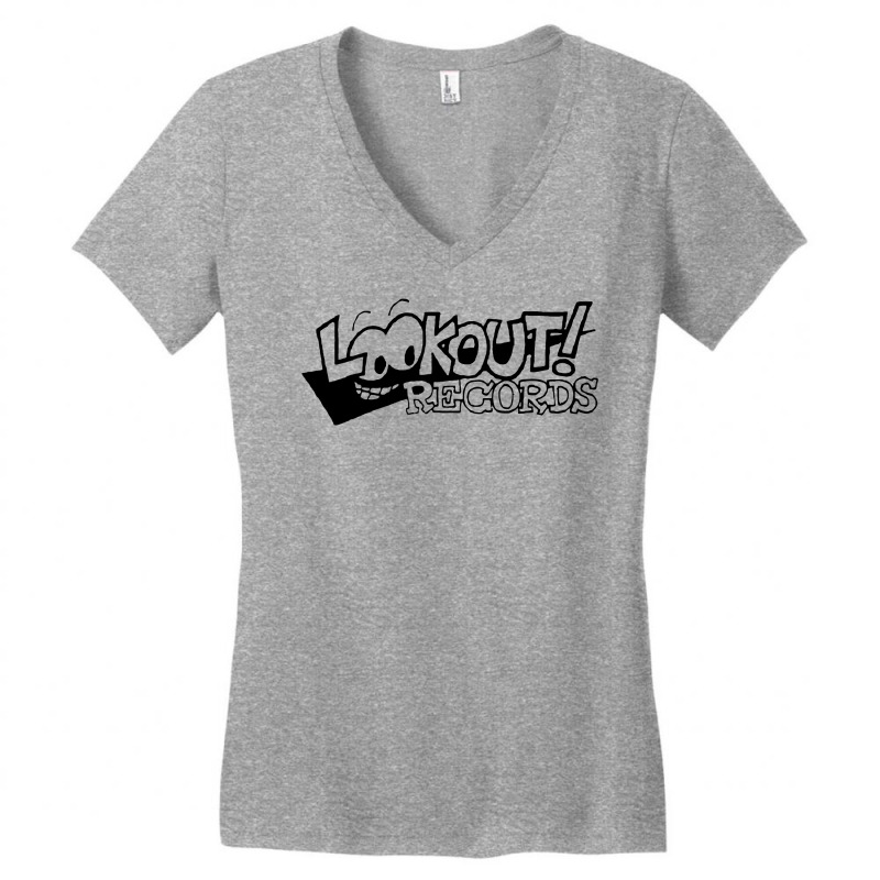 Lookout Records Women's V-Neck T-Shirt by ClaudeTDay | Artistshot