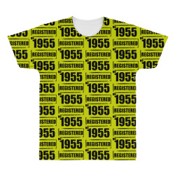 registered no 1955 All Over Men's T-shirt | Artistshot