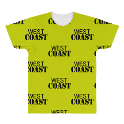 west coast All Over Men's T-shirt | Artistshot