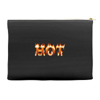 Message Hot 3dtext Provocative Messages Accessory Pouches | Artistshot