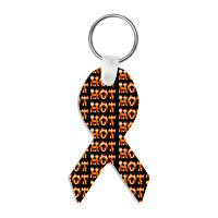 Message Hot 3dtext Provocative Messages Ribbon Keychain | Artistshot