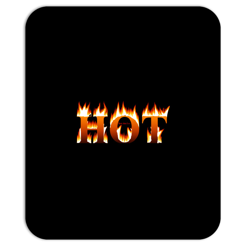 Message Hot 3dtext Provocative Messages Mousepad | Artistshot