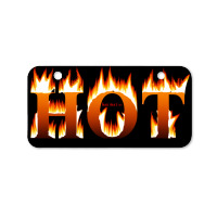 Message Hot 3dtext Provocative Messages Bicycle License Plate | Artistshot