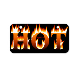 Message HOT 3DText provocative Messages Bicycle License Plate | Artistshot