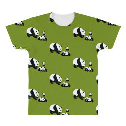 panda family All Over Men's T-shirt | Artistshot