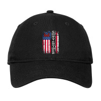 Combat Engineer Distressed American Flag   U.s. Military Adjustable Cap | Artistshot