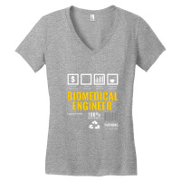 Biomedical Engineer Facts Label Biomedical Engineering Women's V-neck T-shirt | Artistshot