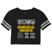 Biomedical Engineer Facts Label Biomedical Engineering Scorecard Crop Tee | Artistshot