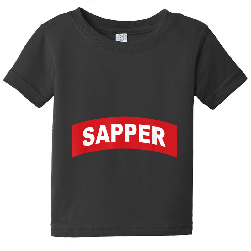 Army Sapper Tab Combat Engineer   20430 Baby Tee by saterseim | Artistshot