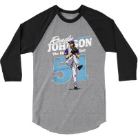 Randy Johnson Retro 3/4 Sleeve Shirt | Artistshot