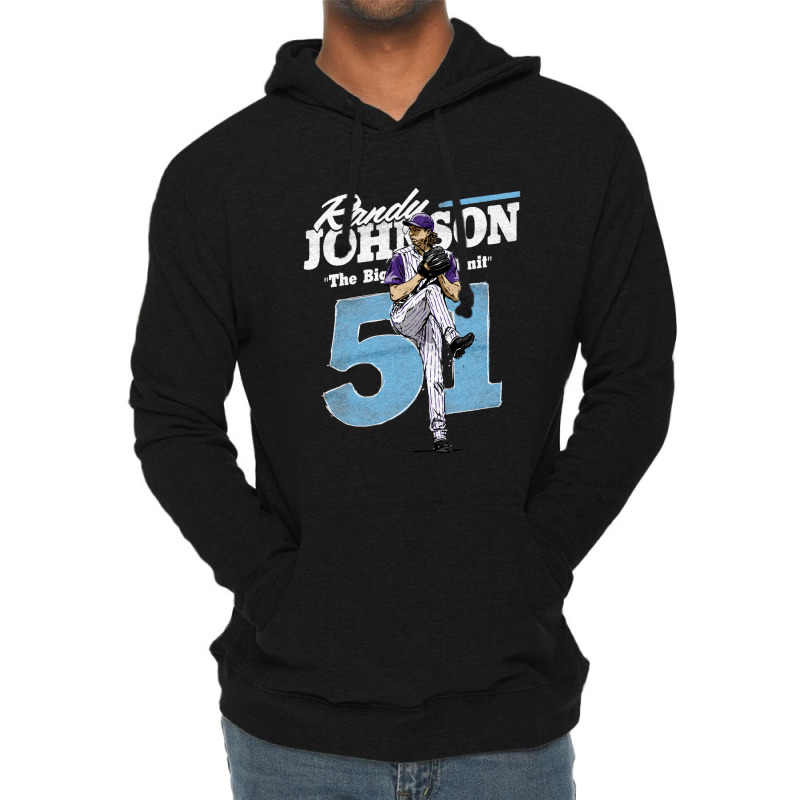 Randy Johnson Retro Lightweight Hoodie by kr205 | Artistshot