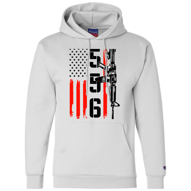 Ar 15 American Flag   Ar15 Rifle Sling Champion Hoodie by jessicafreya | Artistshot