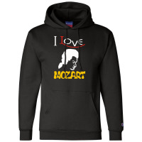 I Love Mozart Champion Hoodie | Artistshot