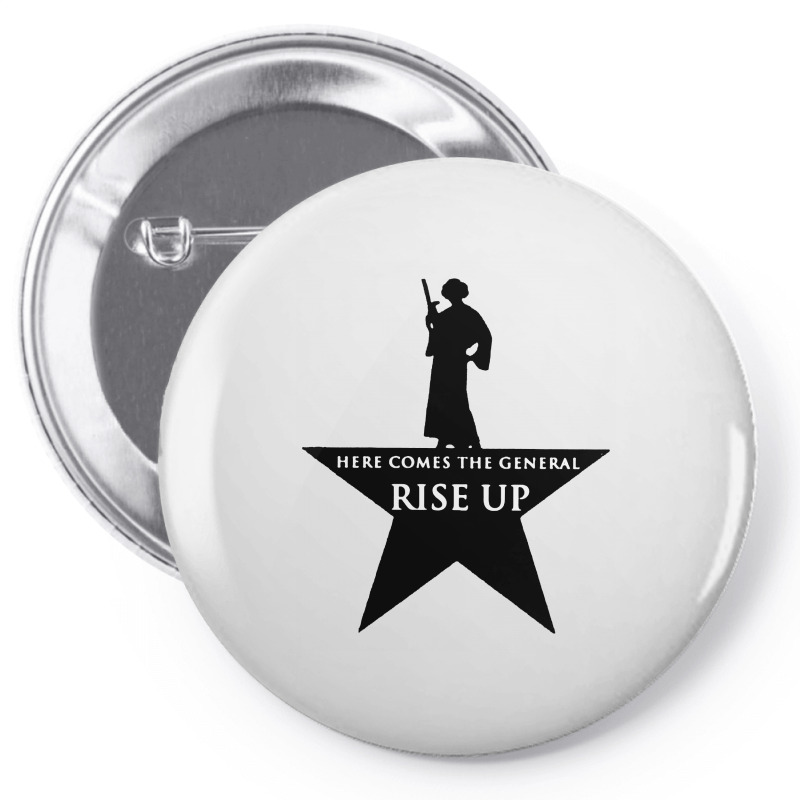 Here Comes The General Rise Up Pin-back Button | Artistshot