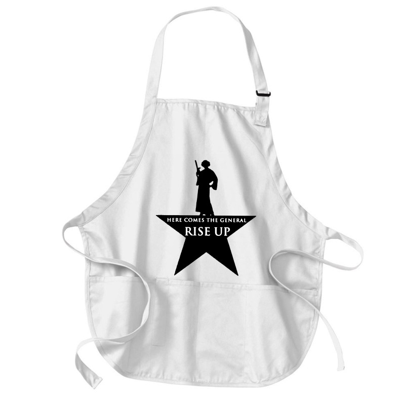 Here Comes The General Rise Up Medium-length Apron | Artistshot