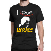 I Love Mozart Classic T-shirt | Artistshot