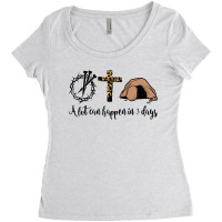 Alot Can Happen In 3 Days Women's Triblend Scoop T-shirt | Artistshot