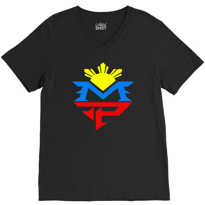 Manny Funny V-neck Tee | Artistshot