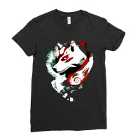 Wolf Ladies Fitted T-shirt | Artistshot