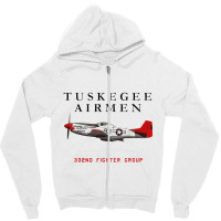 Red Tails P 51 Zipper Hoodie | Artistshot