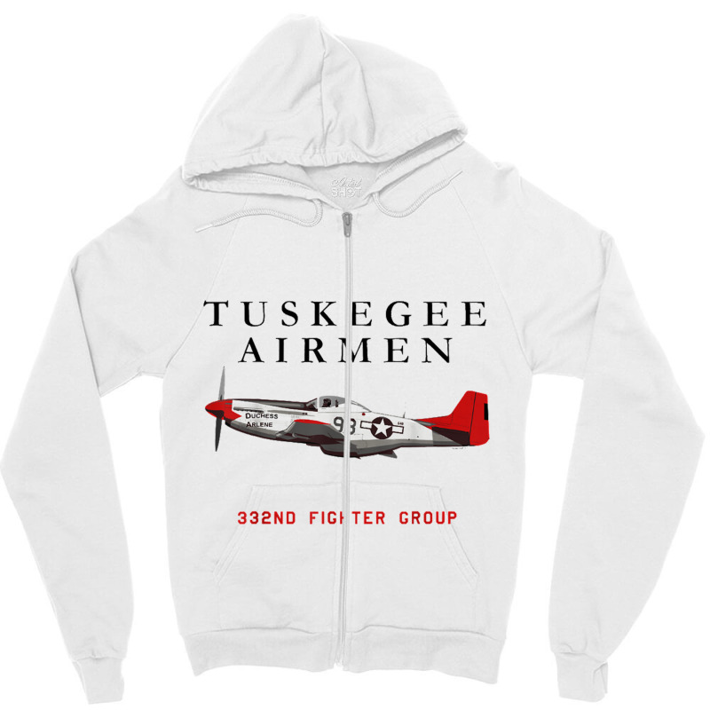 Red Tails P 51 Zipper Hoodie | Artistshot