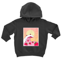 Strawberry Milk Shake Funny Retro 90s Pink Japanese Kawaii Toddler Hoodie | Artistshot