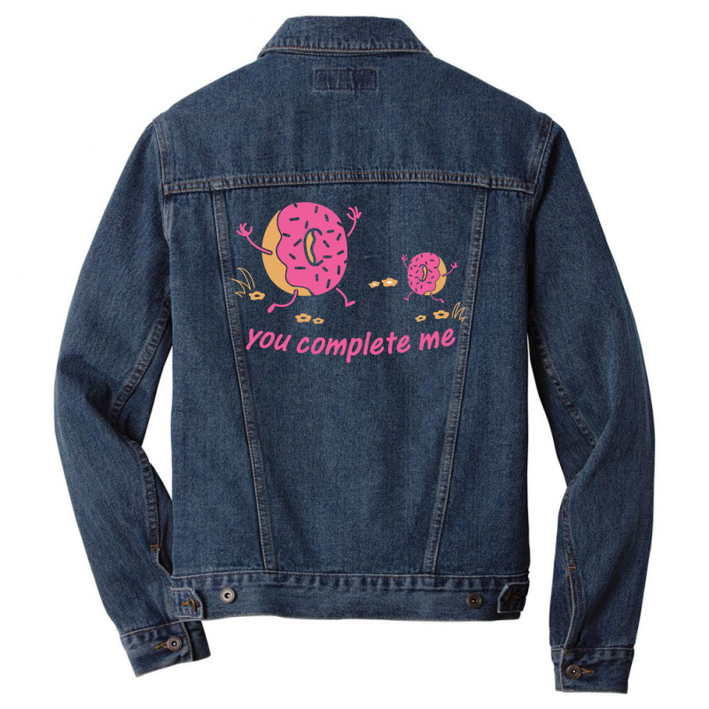 You Complete Me Men Denim Jacket | Artistshot