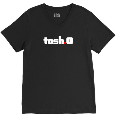 Tosh O Comedy Central V-neck Tee Designed By Mdk Art