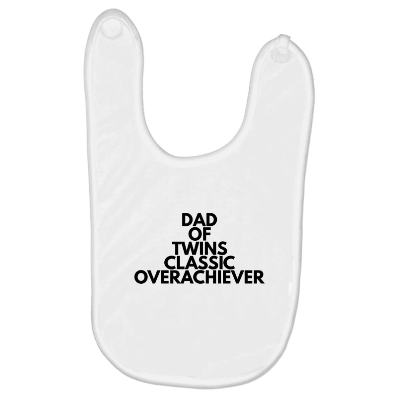 Dad Of Twins Baby Bibs | Artistshot