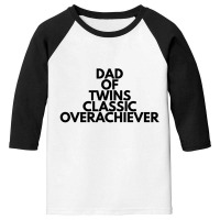 Dad Of Twins Youth 3/4 Sleeve | Artistshot