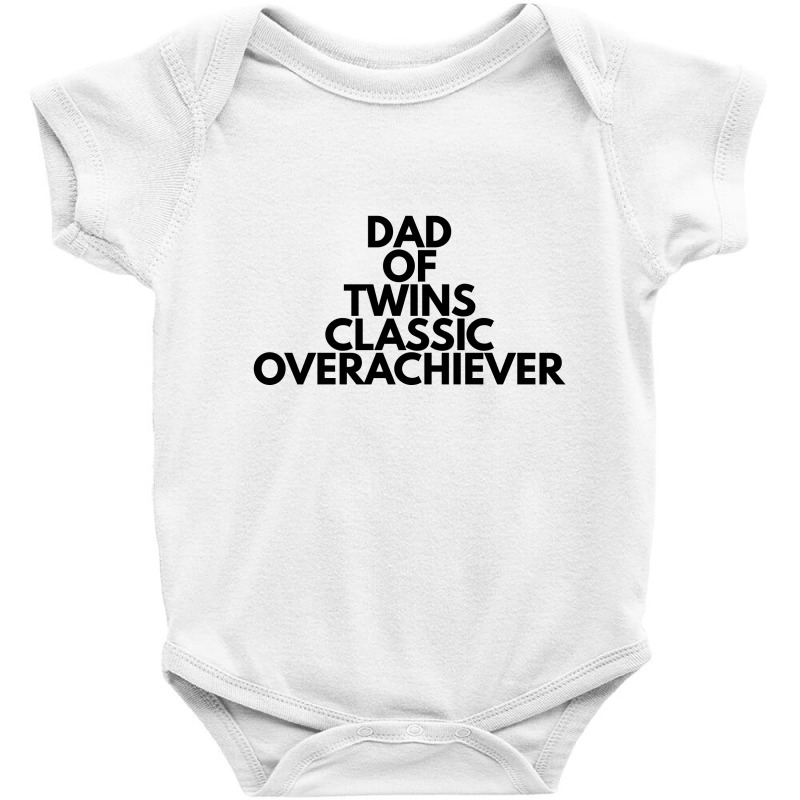 Dad Of Twins Baby Bodysuit | Artistshot