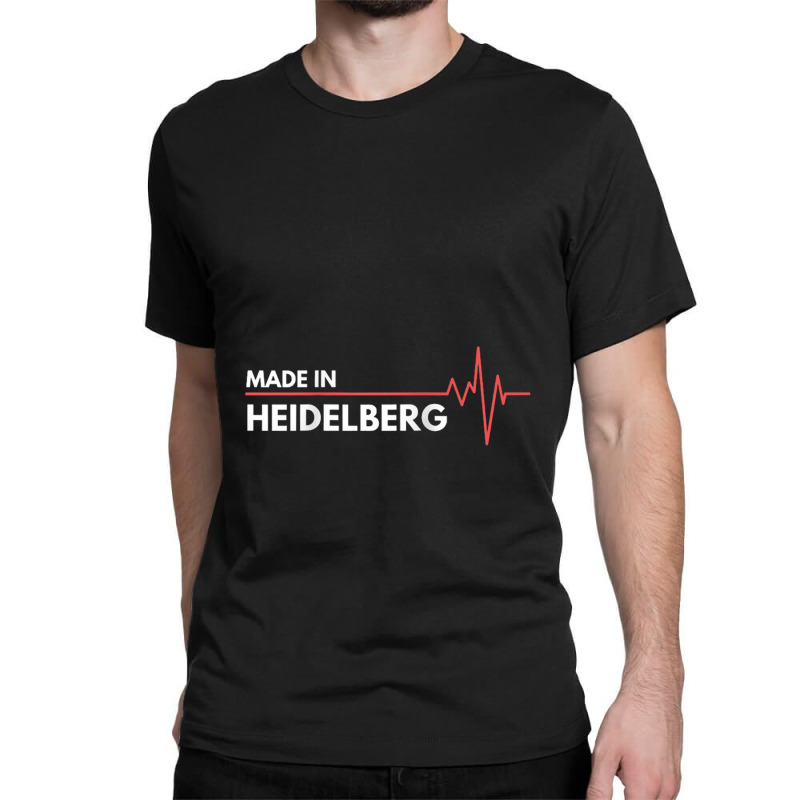 Born In Heidelberg Germany Place Of Birth Raglan Baseball Tee Classic T-shirt | Artistshot