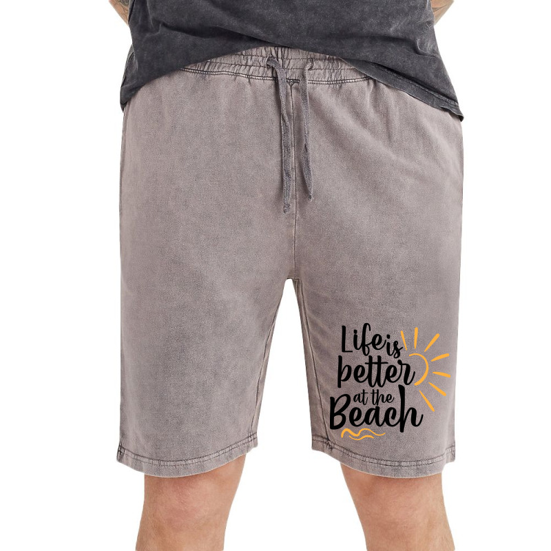 Life Is Better At The Beach Vintage Short by Nitastudioz | Artistshot