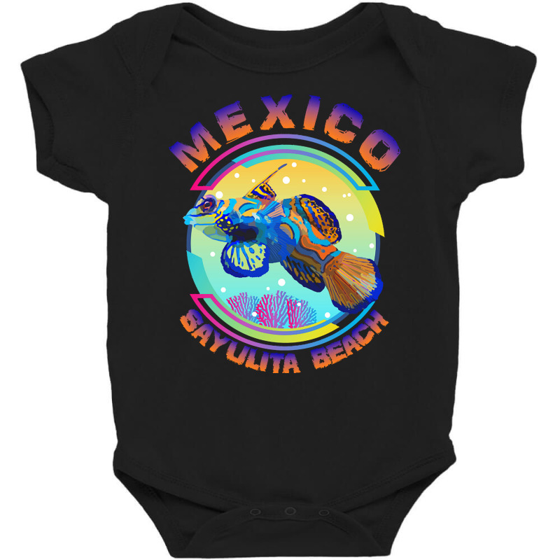 Mexico Sayulita Beach T  Shirt Mexico Sayulita Beach ( Riviera Nayarit Baby Bodysuit by partyguess | Artistshot