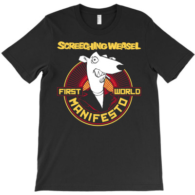 Screeching Weasel T-shirt Designed By Howardrhenderson