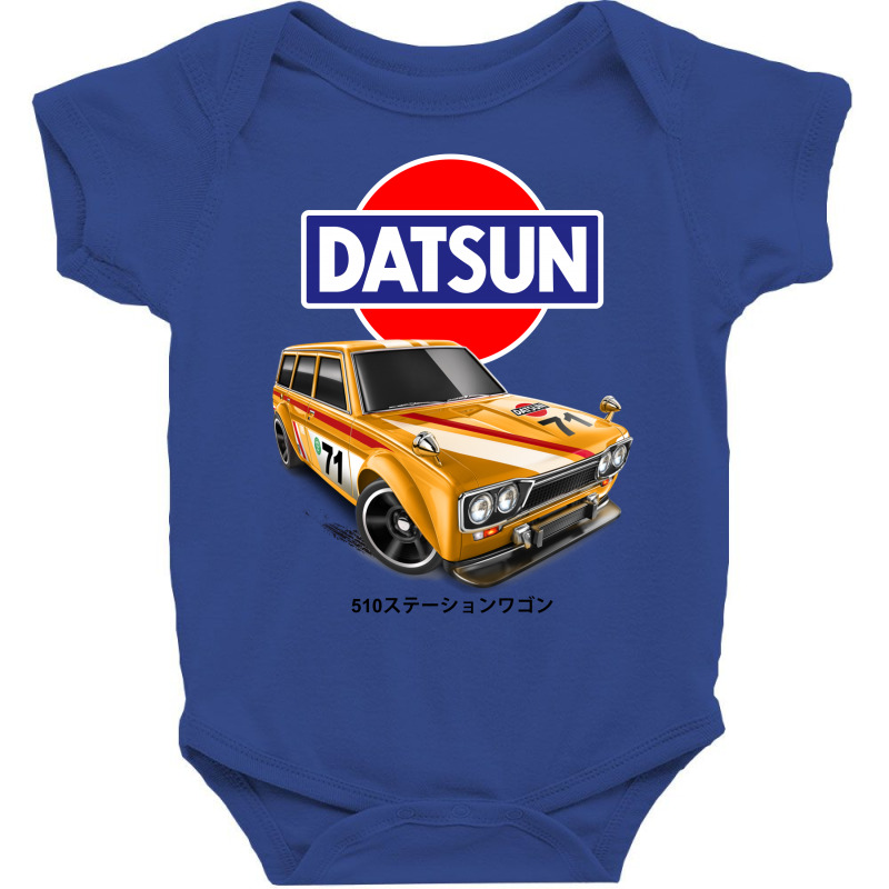 Dattosan (ダットサン) Baby Bodysuit by slimrudebwoy | Artistshot