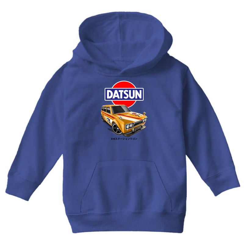 Dattosan (ダットサン) Youth Hoodie by slimrudebwoy | Artistshot