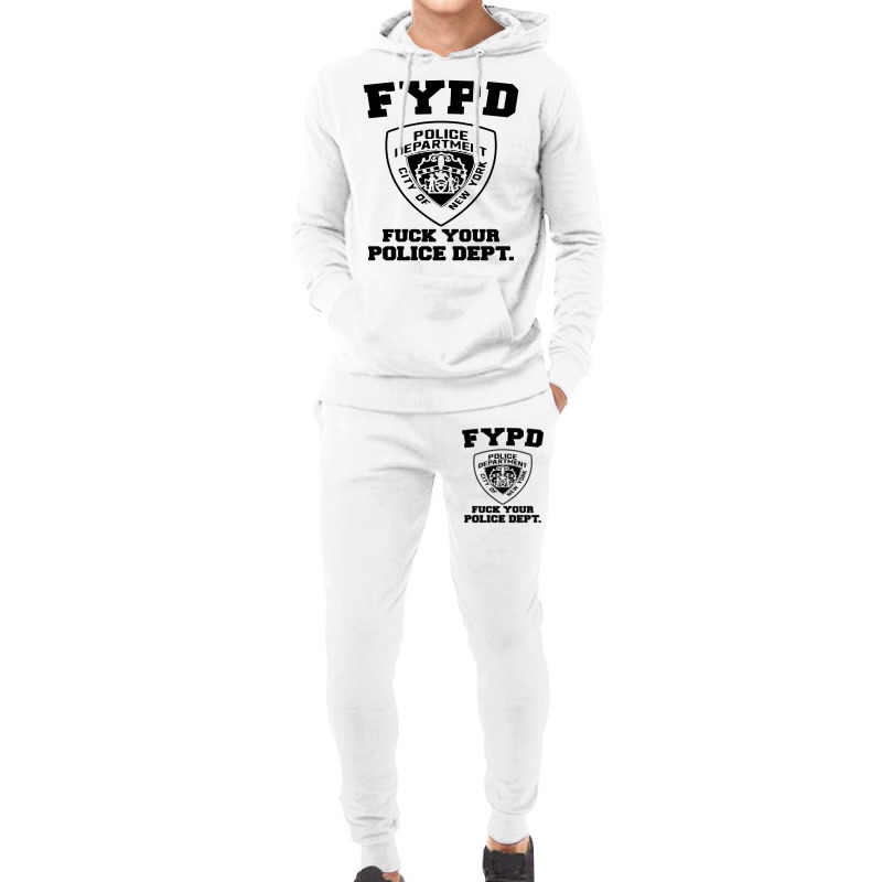 Funny Hilarious Police Dept Hoodie & Jogger Set | Artistshot