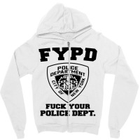 Funny Hilarious Police Dept Zipper Hoodie | Artistshot