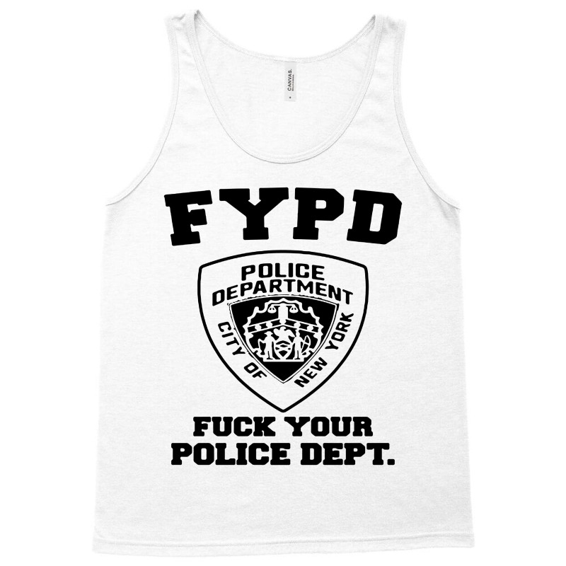 Funny Hilarious Police Dept Tank Top | Artistshot