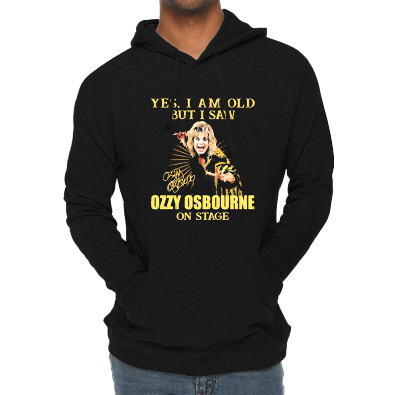 Ozzy Ousbourne Lightweight Hoodie | Artistshot