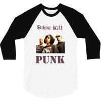 Bikini Kill 3/4 Sleeve Shirt | Artistshot