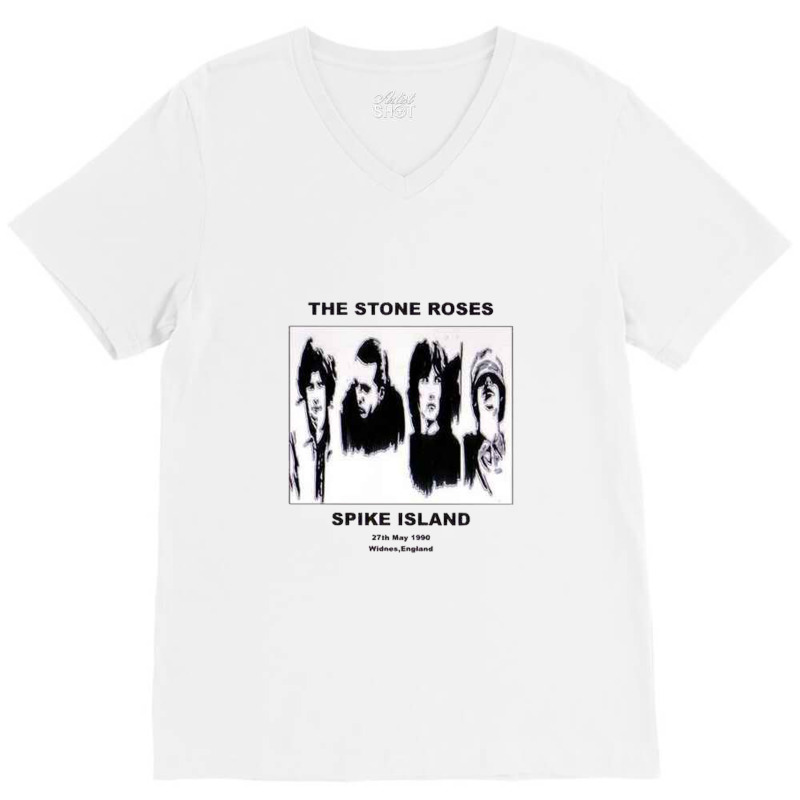 The Stone Roses V-Neck Tee by jeslina jeje | Artistshot