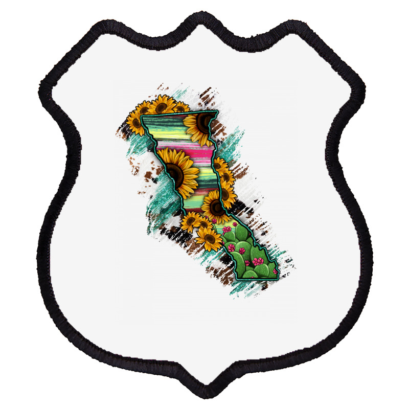 Baja California State Of Mexico Map Shield Patch | Artistshot