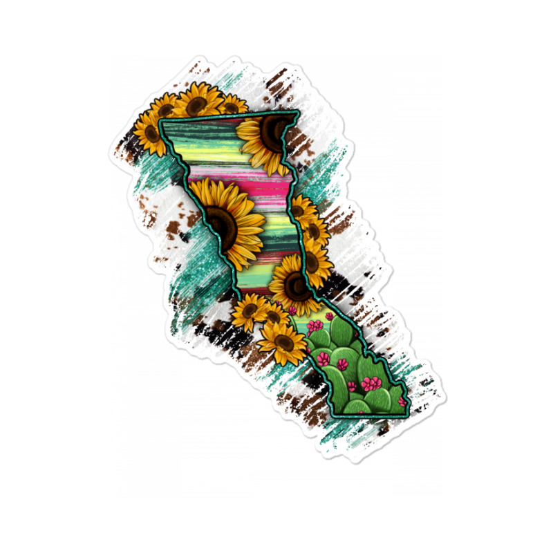 Baja California State Of Mexico Map Sticker | Artistshot