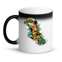 Baja California State Of Mexico Map Magic Mug | Artistshot