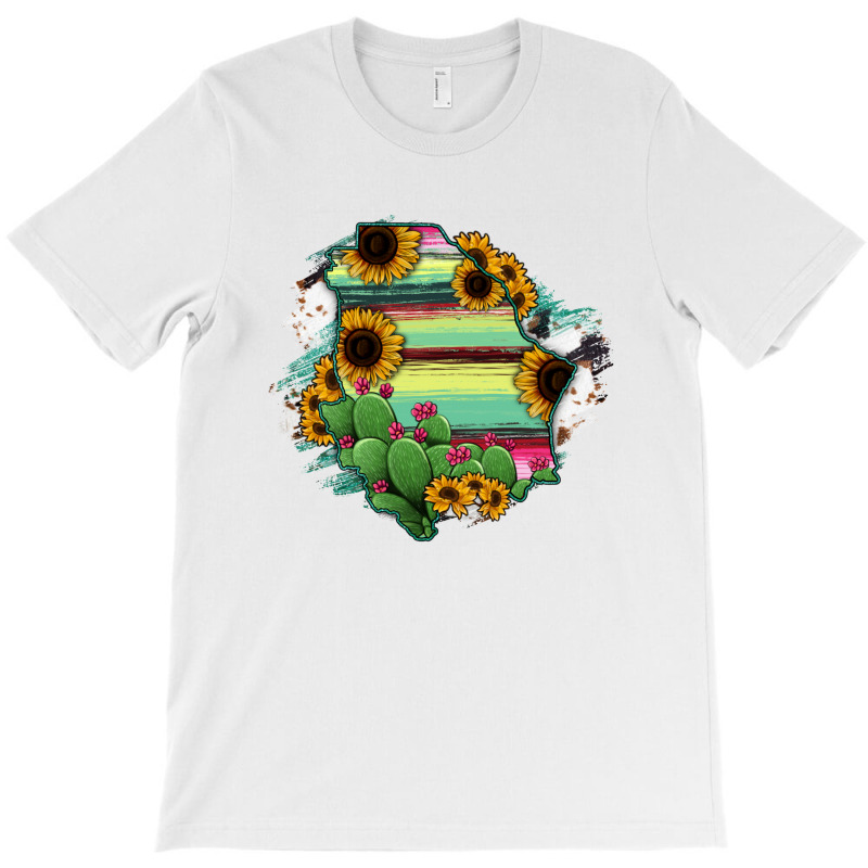 Chihuahua State Of Mexico Map T-shirt | Artistshot