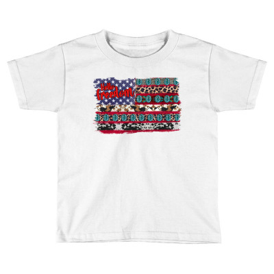 Hello Freedom Toddler T-shirt Designed By Badaudesign