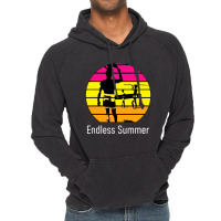 Satellite Beach Florida Palm Tree Island Vintage Hoodie | Artistshot